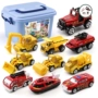 Gamma Children Toy Car Boy Hợp kim Mô phỏng Máy xúc Kỹ thuật Hoàn thành Xe cứu hỏa Mô hình Xe bé - Khác đồ chơi đồ chơi
