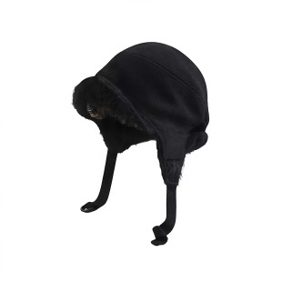 新款 韩系秋冬季 毛呢飞行员帽男女防风保暖帽子 The1One Kid