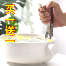 多功能厨房防滑提盘器取碗盘子砂锅夹 xesea 304不锈钢泰山防烫夹