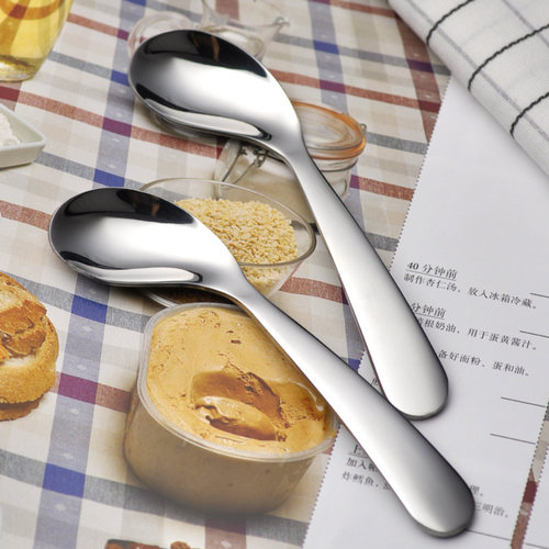 喜诗304不锈钢儿童吃饭加厚调羹