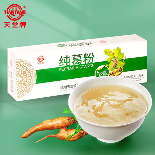 天堂牌纯葛粉360克/盒