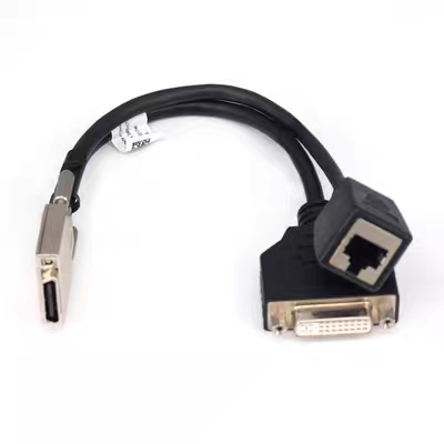 适合华为HDVI转HDMI+RJ45辫子线TE30/40 50转换控制线视频线