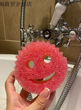 Scrub Daddy美国笑脸老爸清洁擦厨房神器洗碗海绵洗碗擦可爱双面