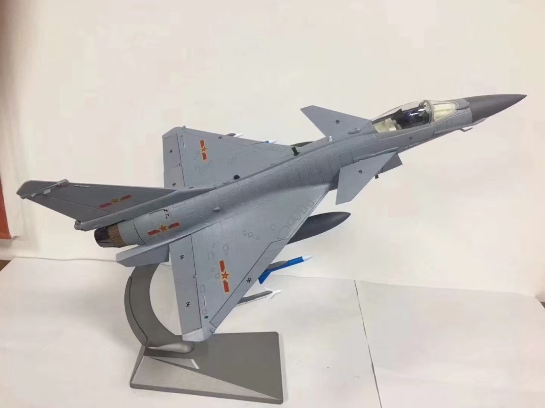 1:48歼十c飞机模型大国重器合金战斗机j10c歼十阅兵仿真军事教具