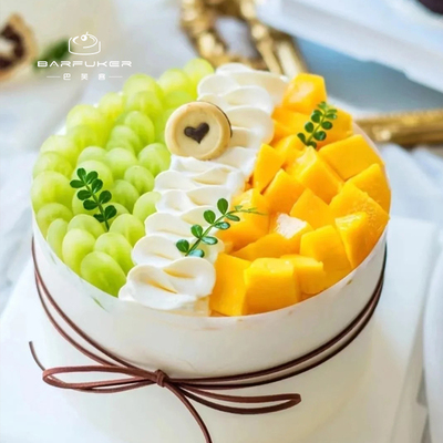 巴芙客北京朝阳水果清新生日蛋糕