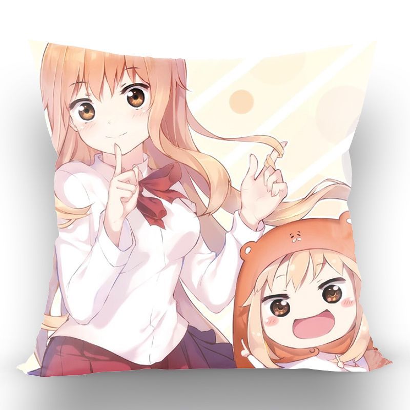 干物妹小埋抱枕周边同款卡通可爱靠垫二次元卧室床枕头学生日礼物