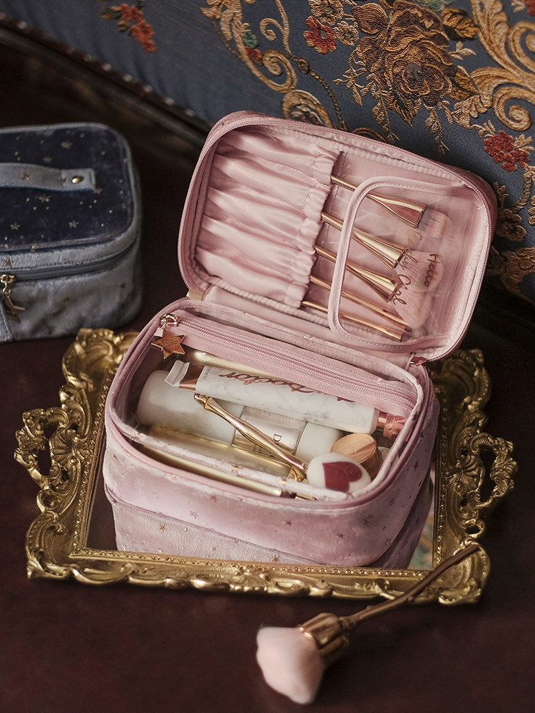 eachy cosmetic bag women's portable net red super large capacity product storage bag ins wind 2021 new high-end sense of travel