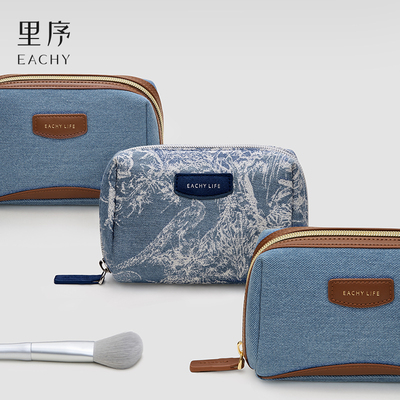 里序化妆包女2025新款高端大容量收纳包便携式外出旅行防水洗漱包