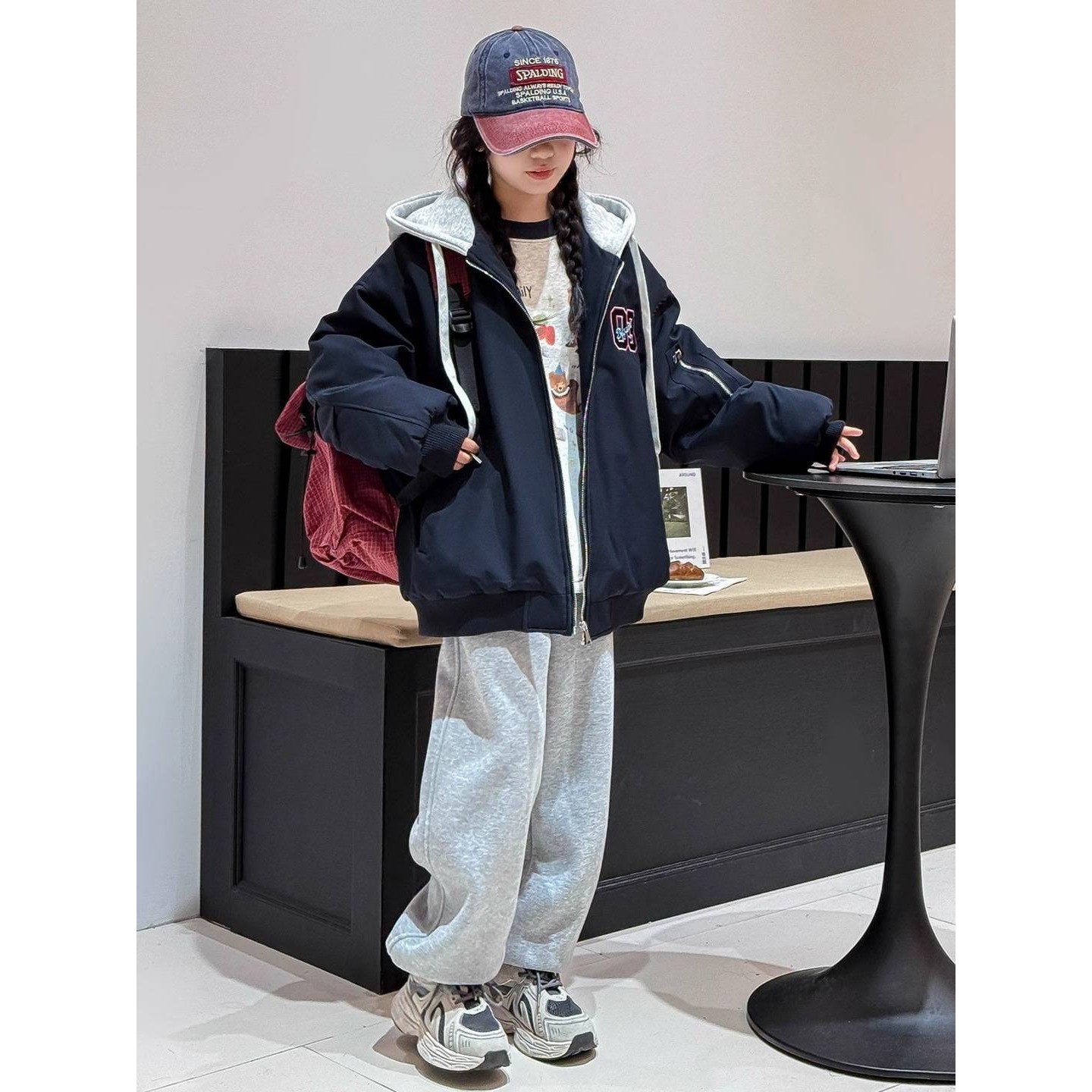 专柜品牌女童夹棉外套秋冬2025新款女孩洋气棉服儿童女大童超好看,童装/婴儿装/亲子装,儿童冲锋衣,淘宝优惠券,粉丝福利购,淘宝优惠卷