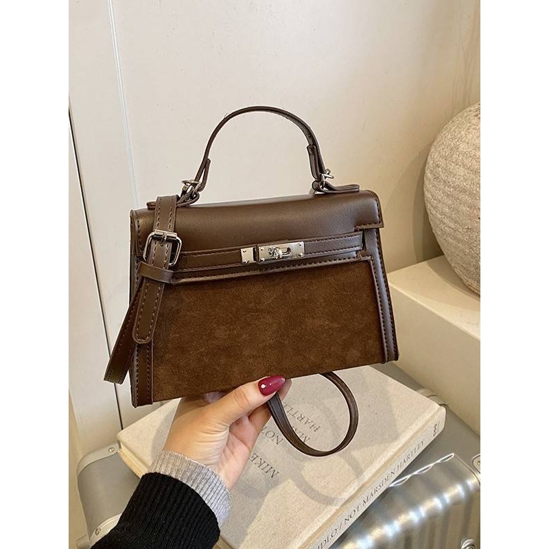 专柜品牌欧美气质百搭手提包女2025冬季洋气时尚小方包简约通勤单,箱包皮具/热销女包/男包,小方包,淘宝优惠券,粉丝福利购,淘宝优惠卷