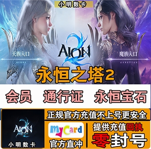 永恒之塔2 充值永恒宝石 会员 通行证代充 港台服 免登录扫码充值