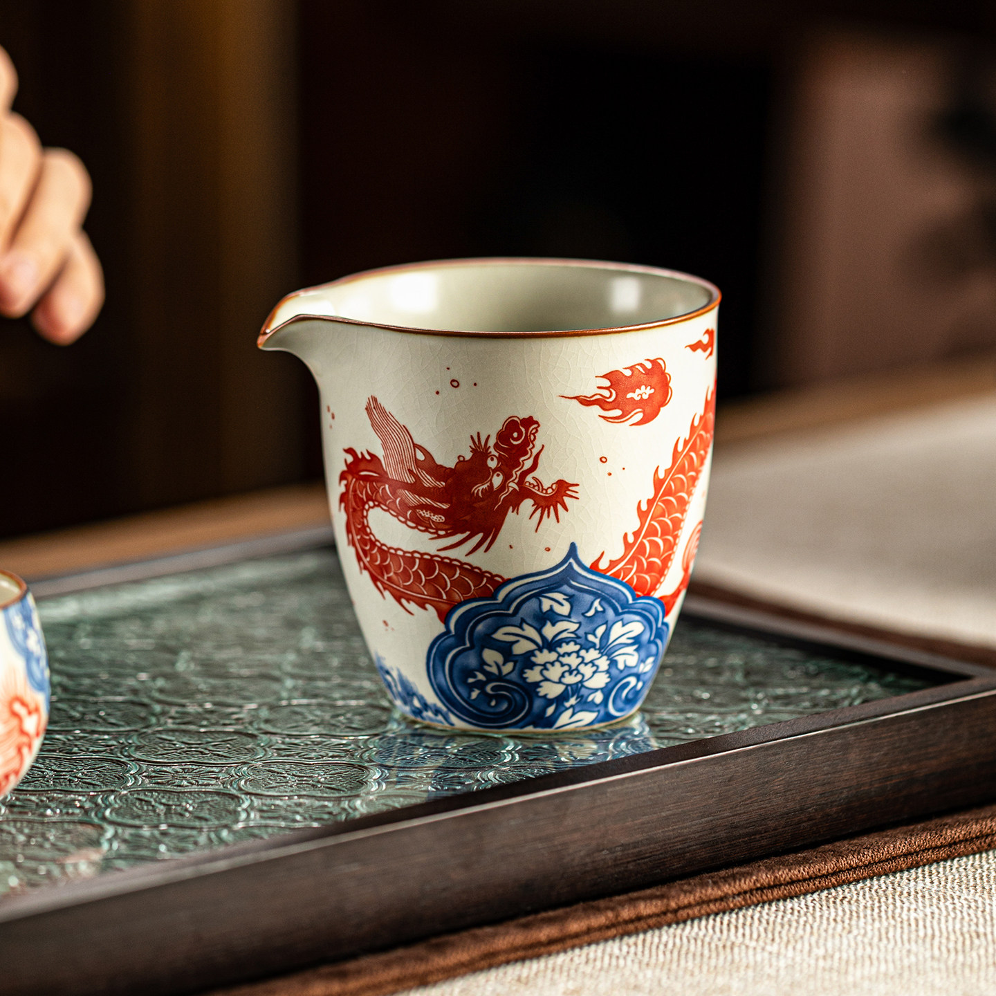 汝窑公道杯茶漏组陶瓷办公家用分茶器茶叶茶渣过滤器功夫茶具配件,餐饮具,公道杯,淘宝优惠券,粉丝福利购,淘宝优惠卷