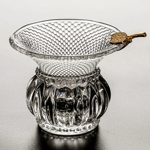 玻璃茶漏茶滤创意茶叶漏斗分茶器