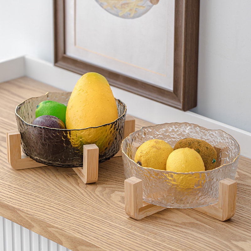 玻璃水果盘家用客厅现代创意网红水果篮北欧果盘沙拉碗茶几ins风在类目 餐饮具, 餐具, 果盆/果盘/果篮中 - 来自Buy2taobao.com提供专业的淘宝代购服务