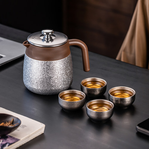 纯钛焖茶壶家用轻奢焖泡壶
