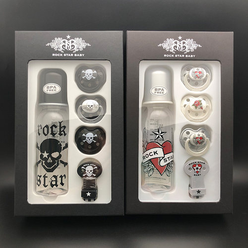 潮牌礼盒套装rockstarbaby塑料