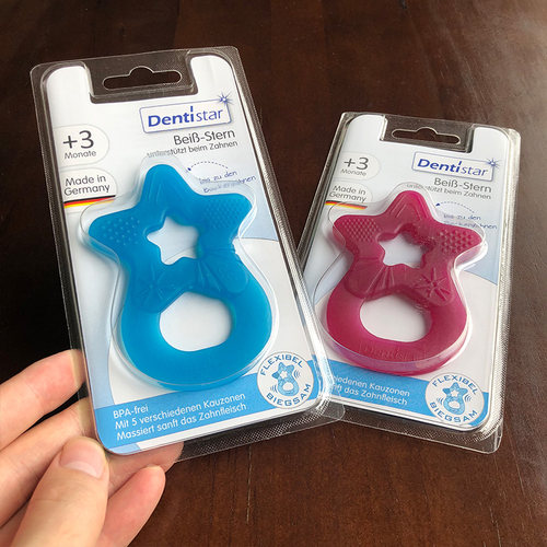 dentistar牙胶磨牙棒牙痒咬胶