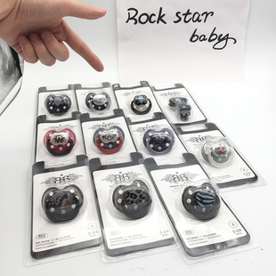 baby婴儿安抚奶嘴安睡型新生儿超软奶嘴0 18个月 star 德国rock