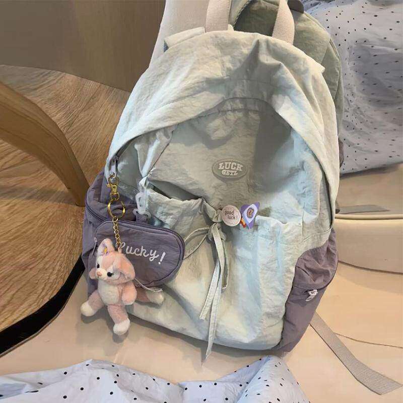 书包女初高中生大学生旅行双肩背包韩版ins日系小众高颜值大容量