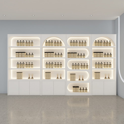 高端护肤品展示柜陈列柜