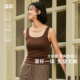 Q21大闺蜜带胸垫吊带背心免穿文胸莫代内搭可外穿 活动专享