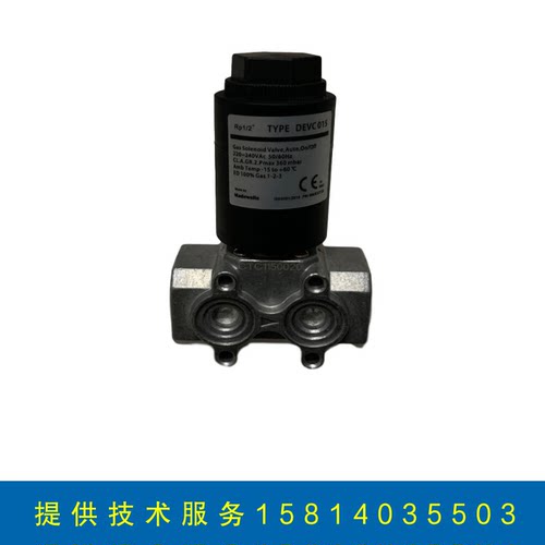 Madewell燃气电磁阀DEVG015 15 20 25 32 40 50正英燃烧机母火阀