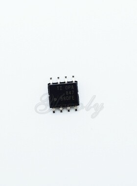 TI OPA847IDR SOIC8 关断状态的宽带超低噪声电压反馈运算放大器