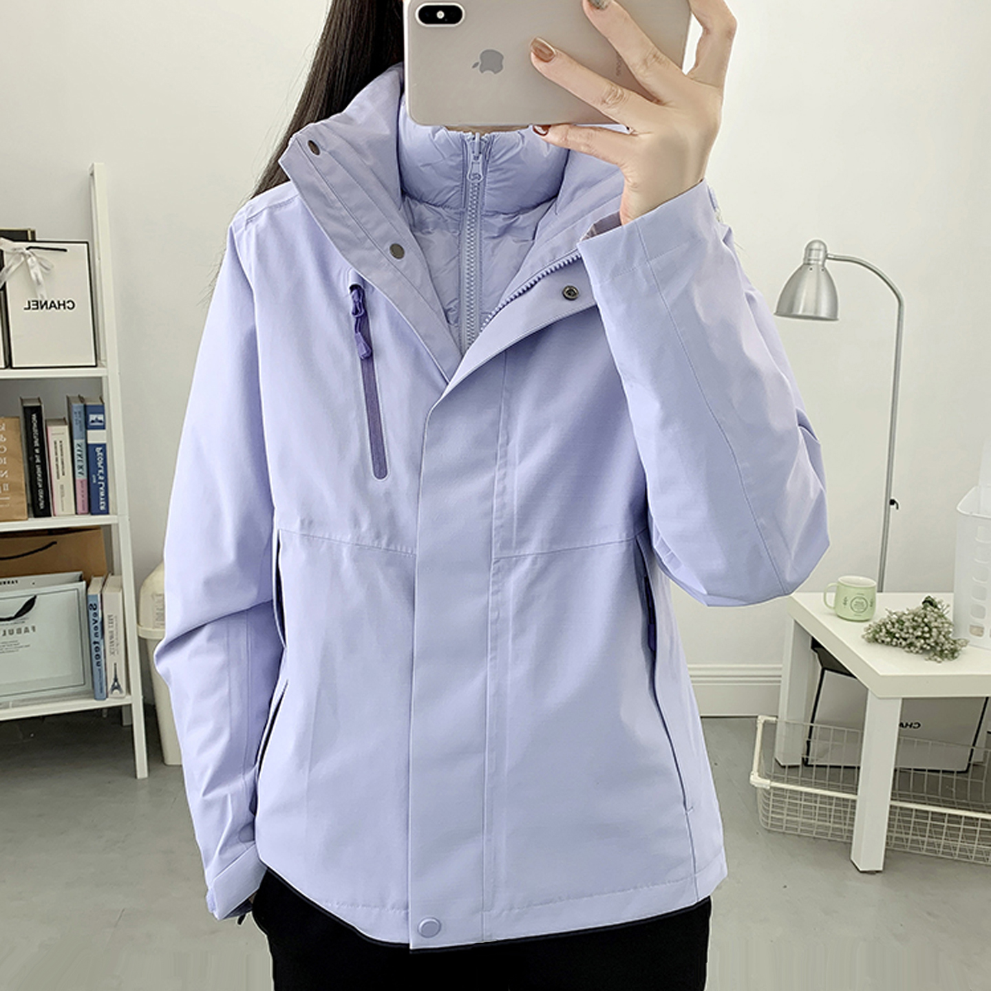 防暴雨级户外男女羽绒服冲锋衣