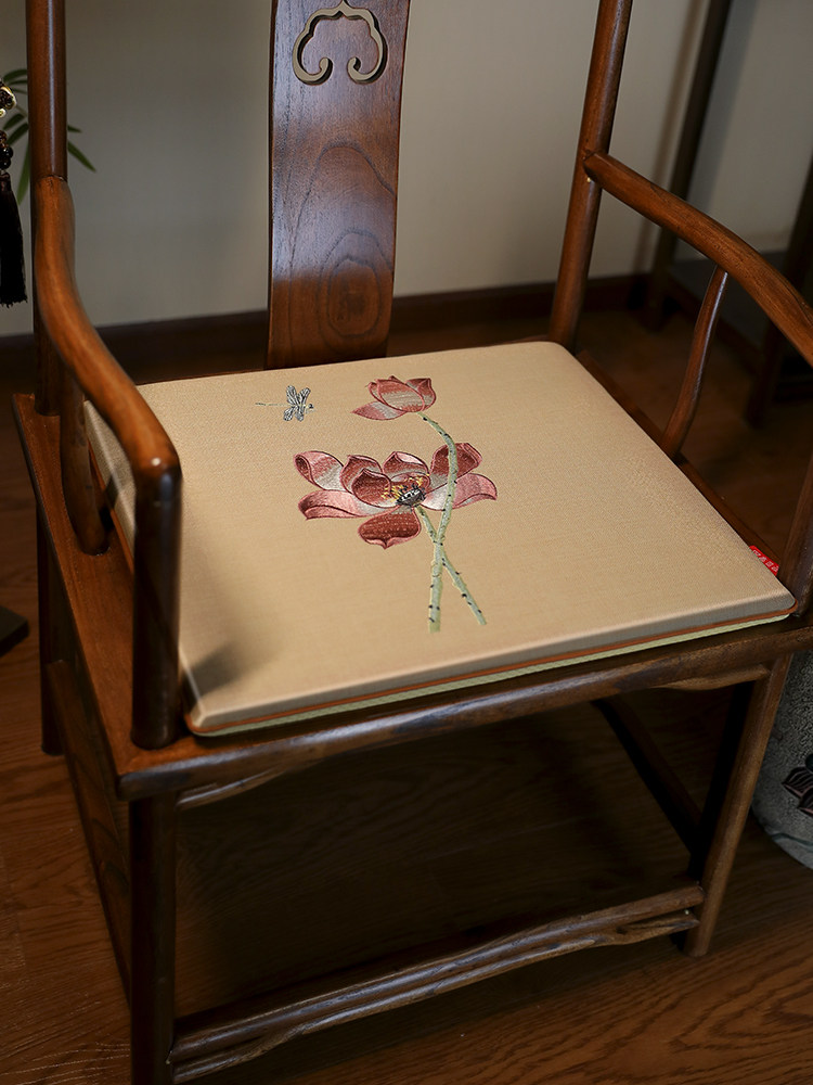 中式古典椅子垫红木沙发坐垫实木椅垫太师椅垫茶椅垫圈椅垫餐椅垫
