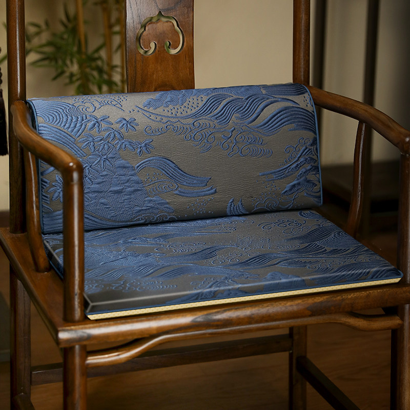 红木椅子坐垫中式椅子垫子茶桌椅垫实木沙发垫圈椅太师椅座垫靠垫