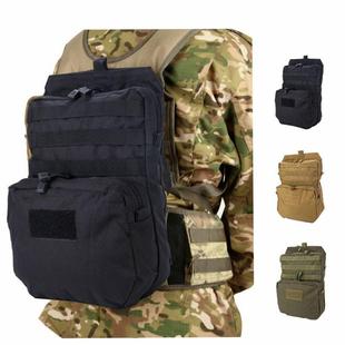 6094战术背心背板包 JPC后置水袋包 CPC AVS外挂收纳包加载工具包