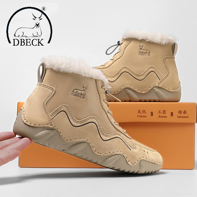 公羊联盟休闲女鞋新款女士真皮鞋