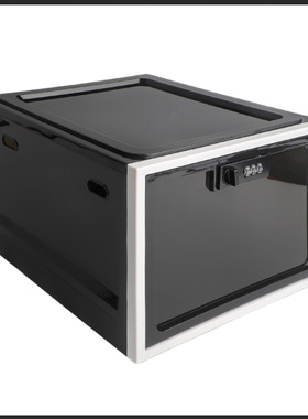 LOCKBOX 密码锁冰箱食品零食收纳盒透明储物盒药箱手机平板密码箱