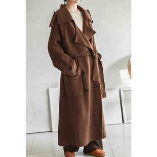 毛衣开衫 菲尔丹 英伦风长款 沉甸甸厚实 外套23101 165以上高个子