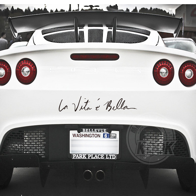 包邮kook 人生如此美丽 改装汽车贴纸个性反光拉花 创意字母,汽车用品/电子/清洗/改装,汽车装饰贴/反光贴,淘宝优惠券,粉丝福利购,淘宝优惠卷