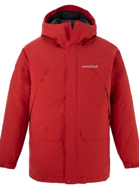 montbell日本2025年秋冬户外防水保暖男款800蓬加厚连帽羽绒服