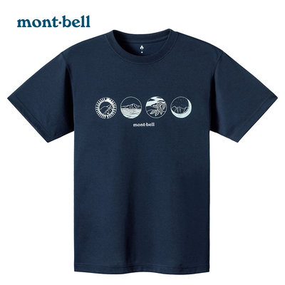montbell日本中性速干短袖T恤