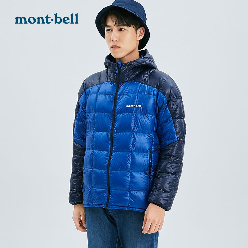 montbell日本2023冬季男士轻薄800蓬潮流加厚保暖鹅绒连帽羽绒服 户外/登山/野营/旅行用品 羽绒衣 原图主图