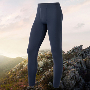 新款 秋裤 户外保暖快干男士 打底裤 中厚保暖裤 montbell日本24年冬季