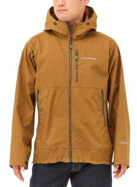 montbell日本2025春季新款男款连帽派克大衣户外露营外套夹克连帽