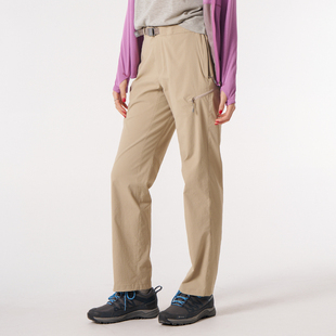 女款 montbell日本夏季 户外登山防紫外线防风防泼水OD徒步长裤