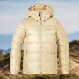 montbell日本2025年秋冬新款 羽绒服连帽外套 户外运动休闲保暖女款