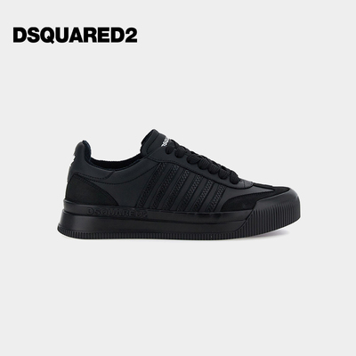 DSQUARED2/D2次方 男士简约纯色时尚休闲运动鞋