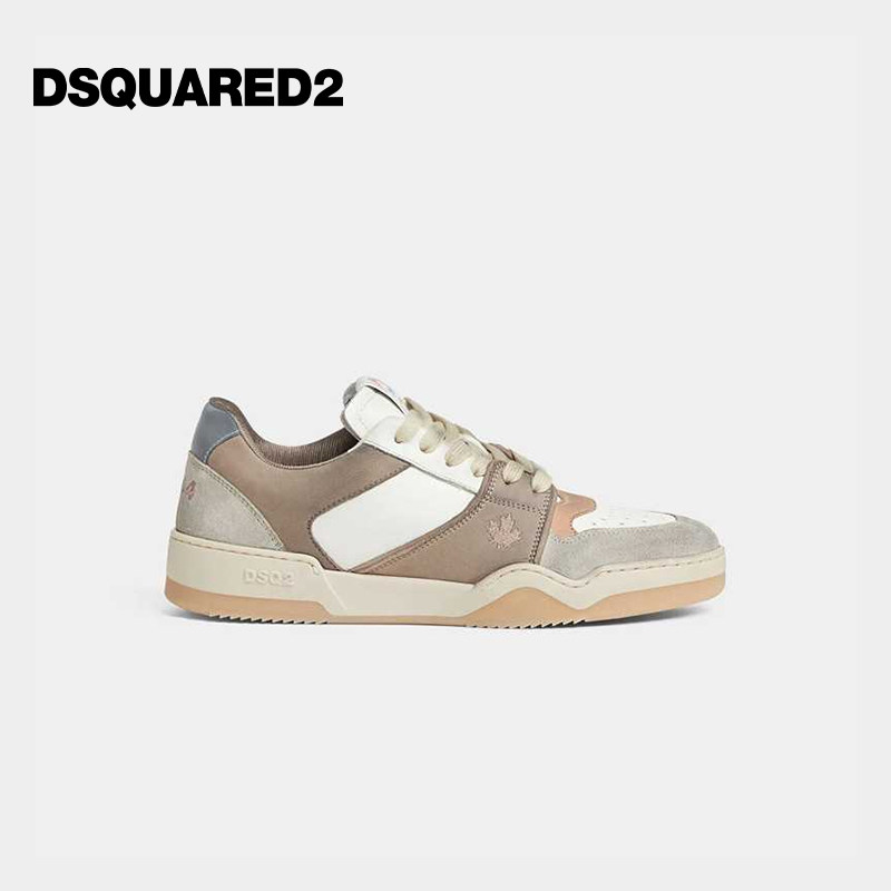 【低至5折】DSQUARED2/D2次方 男士枫叶徽标休闲时尚运动鞋
