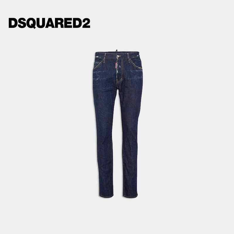 DSQUARED2/D2次方  男士棉质休闲牛仔裤Bro Jean