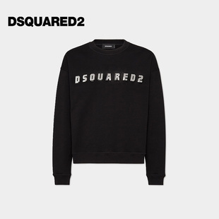 男士 D2次方 DSQUARED2 棉质圆领休闲卫衣 4折
