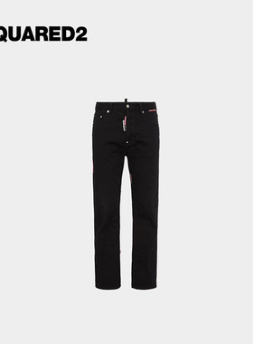 DSQUARED2/D2次方 2025秋冬Magliano系列 男士直筒牛仔裤642 Jean