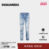 新品 Cool DSQUARED2 2025秋冬女士时尚 牛仔裤 D2次方 修身 Girl