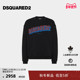 新品 DSQUARED2 D2次方 2025秋冬男士 休闲宽松卫衣上衣