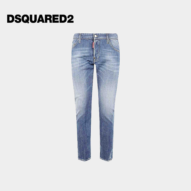 DSQUARED2/D2次方 男士休闲牛仔裤Sexy Twist图片